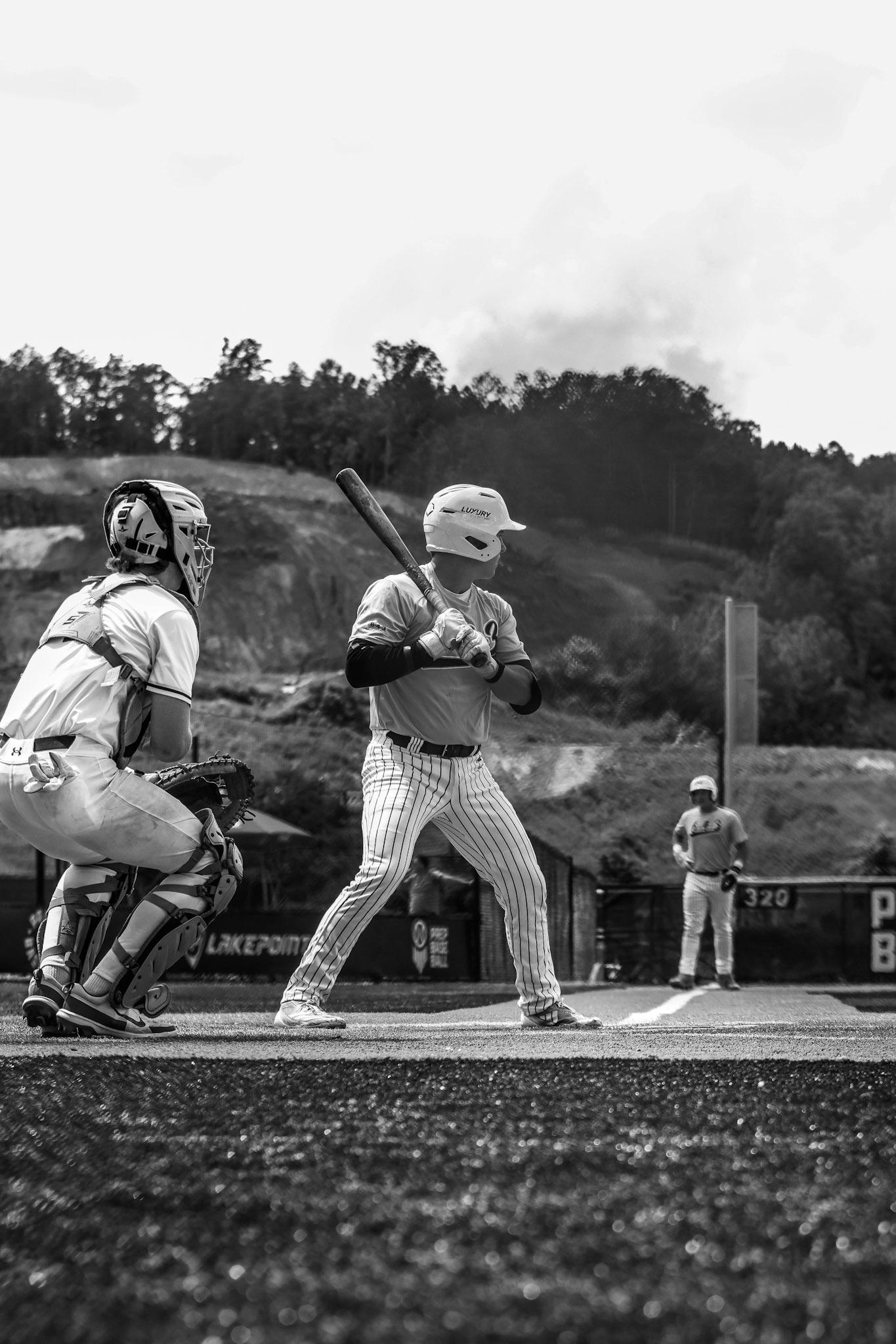 Andrew at the plate