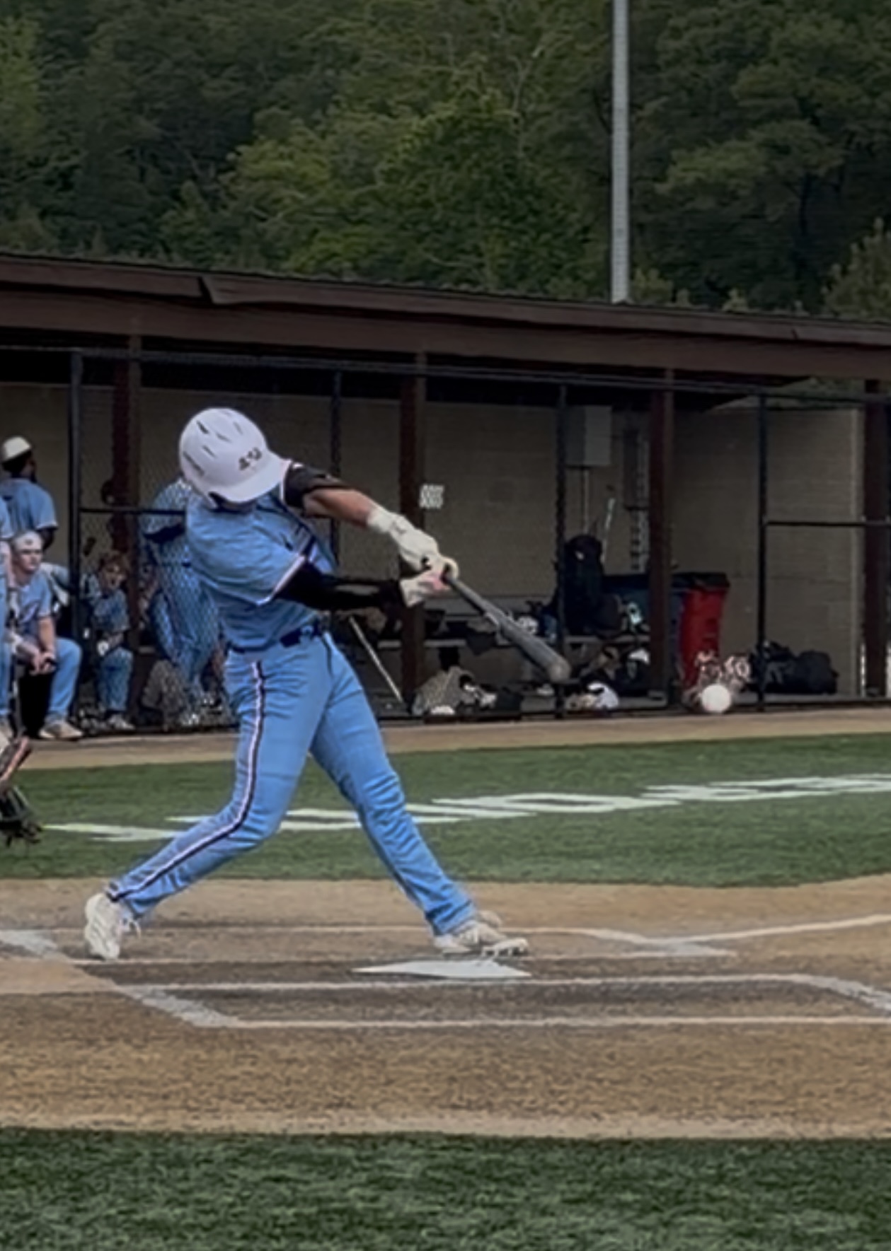 Andrew at the plate
